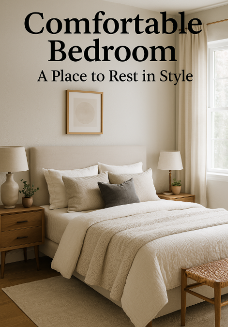 Comfortable Bedroom A Place to Rest in Style