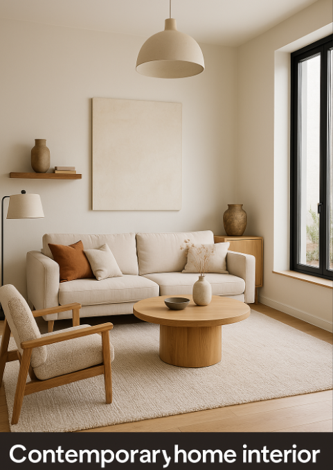 Contemporary and modern home interior
