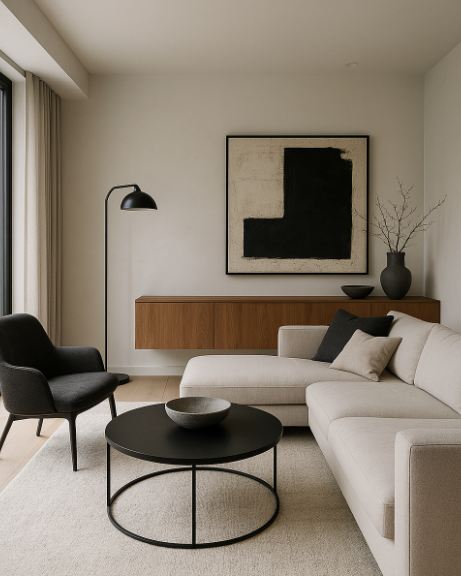 Modern Aesthetic Living Room