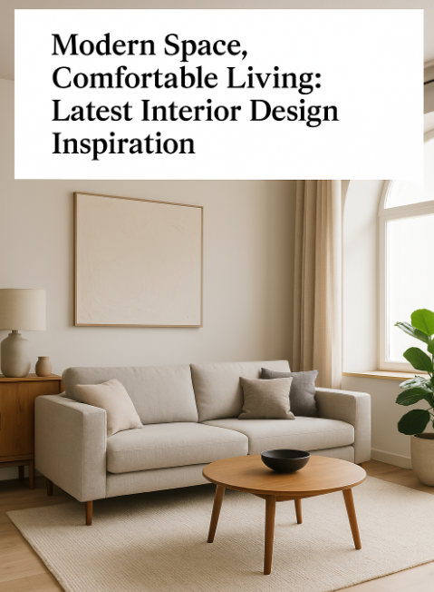 Modern Space, Comfortable Living Latest Interior Design Inspiration