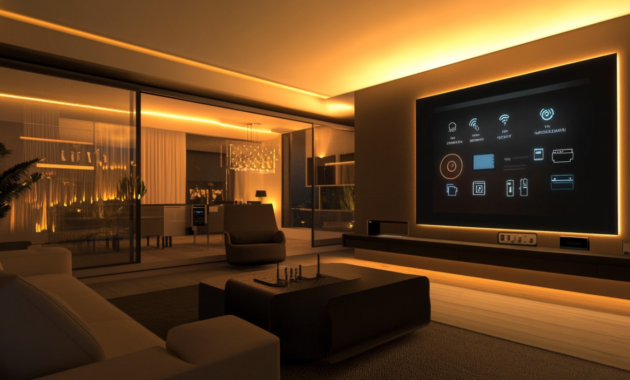 Smart home interior