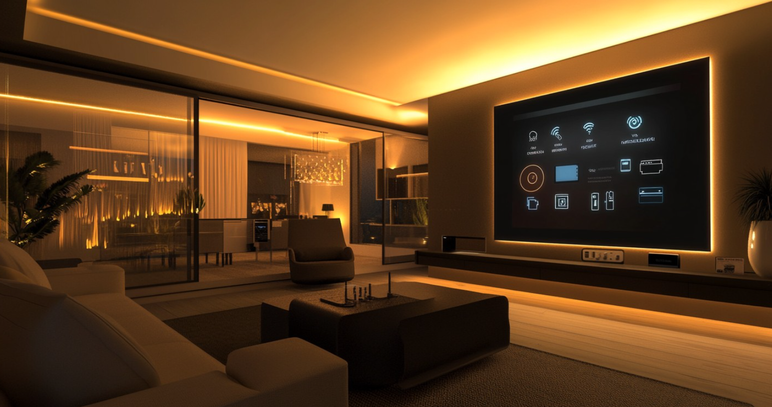 Smart home interior