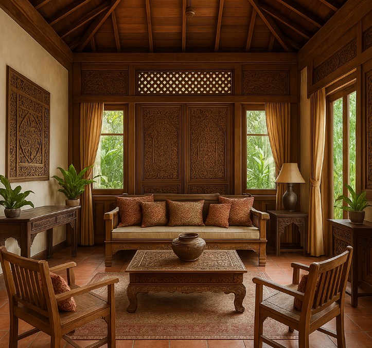 The Beauty of Indonesian Style Home Room Design